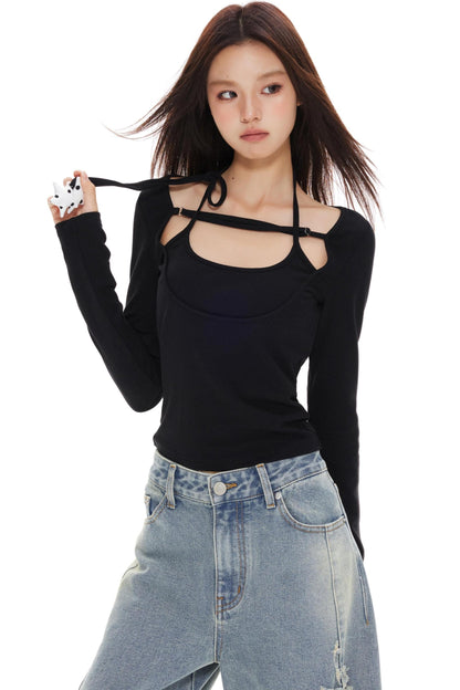 Slimming Long-Sleeved Top