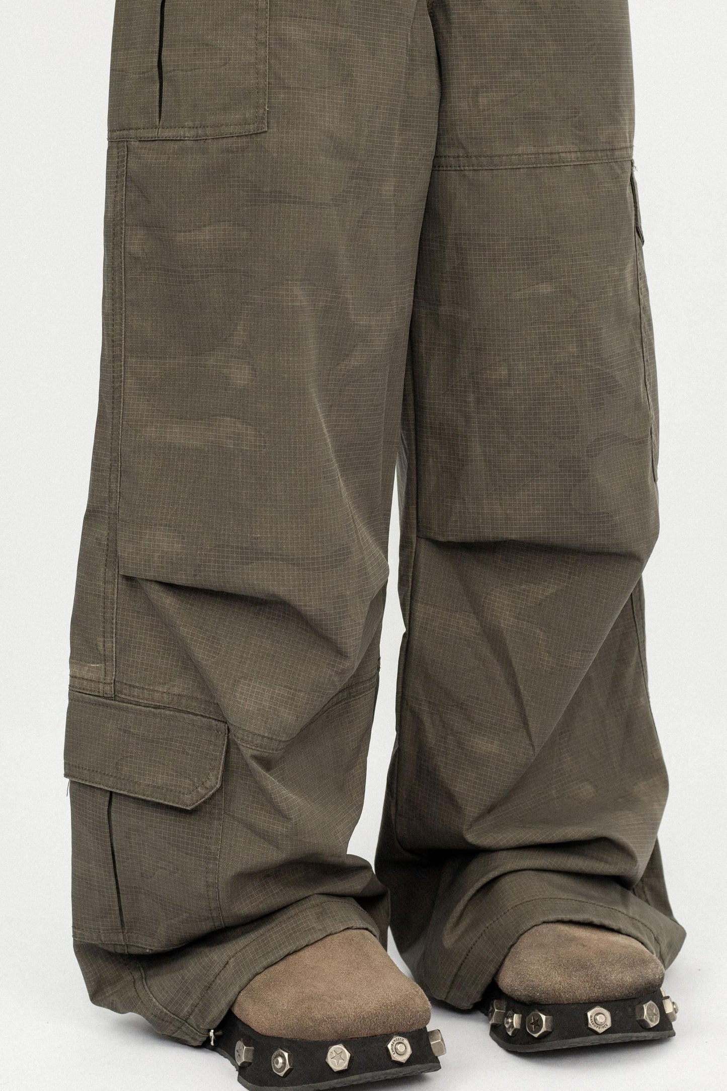 American Retro Camouflage Cargo Pants