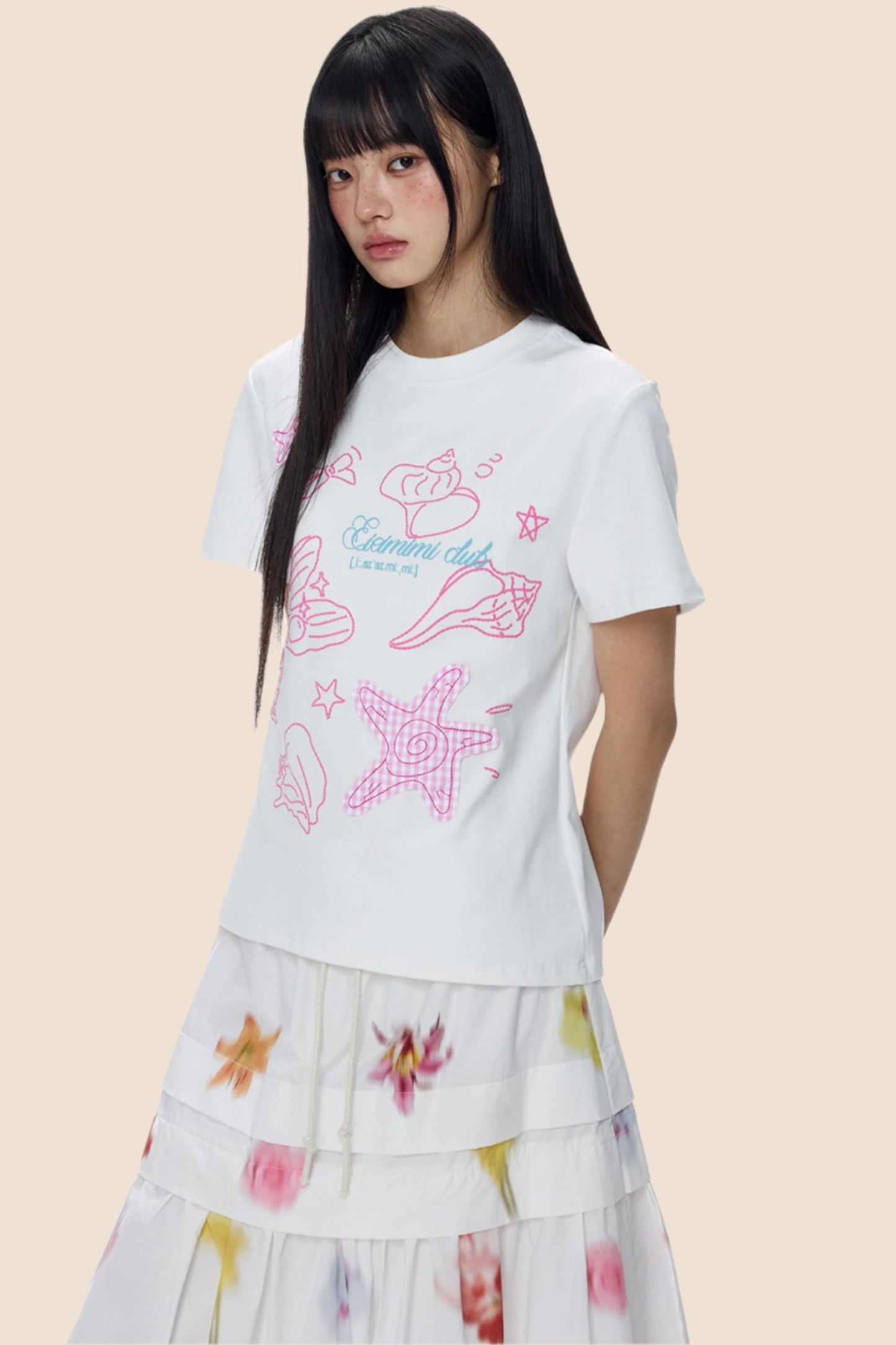 American Starfish Sweet Shoulder Tee