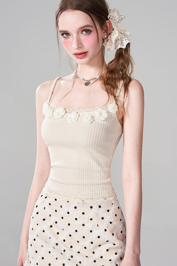 Jacquard A-Line Mini Skirt Set-Up