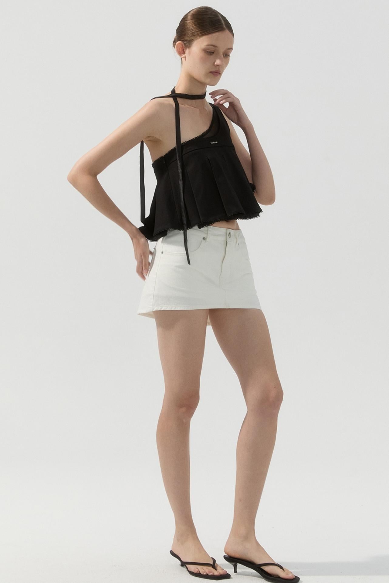 Asymmetric One-Shoulder Top
