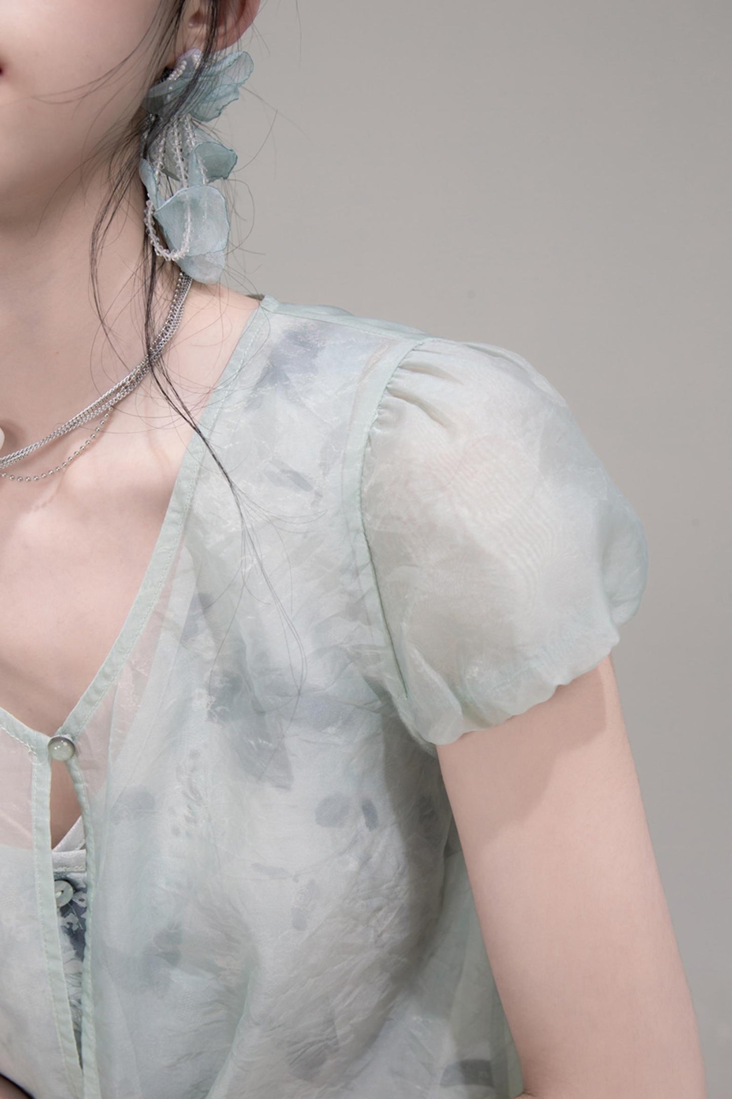 Ethereal Layered Ensemble Dress Set