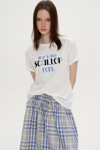 Retro Embroidered Tee