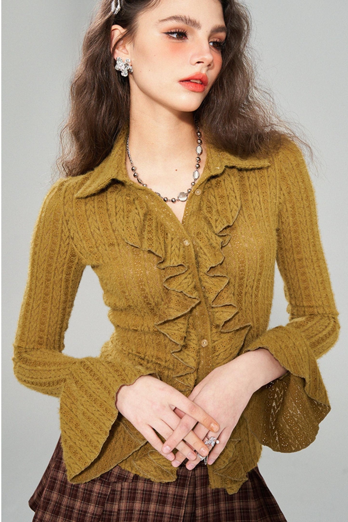 Elegant Ruffled Fairy Top