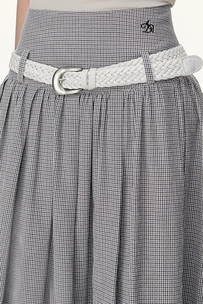 Summer Braided Leather Belt