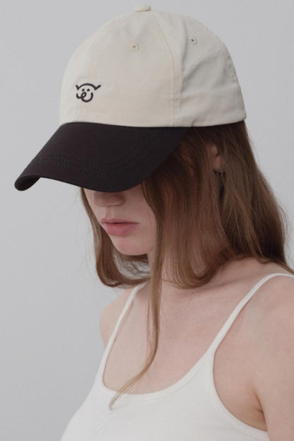 Soft Color-Block Duckbill Cap