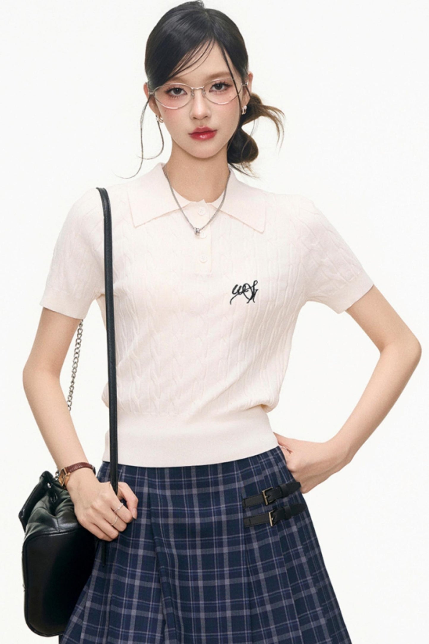 Chic Knit Skirt Set-Up