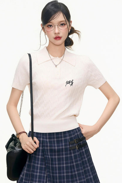 Chic Knit Skirt Set-Up