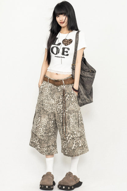 American Retro Lace Detail Tee