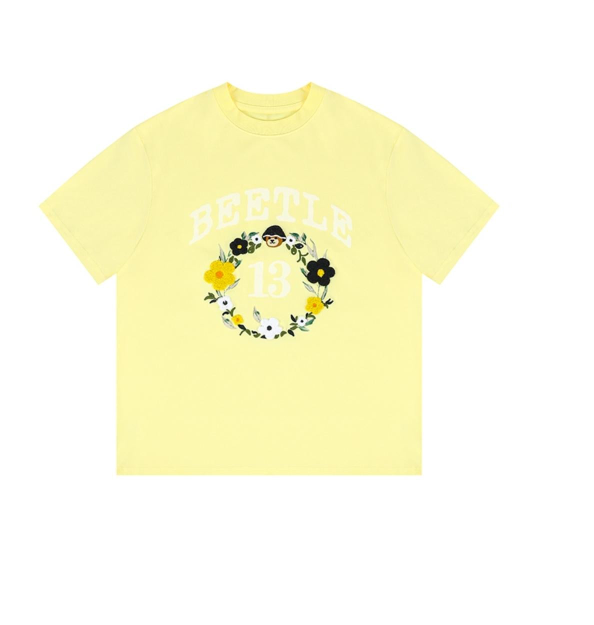 Retro Embroidered Summer Tee