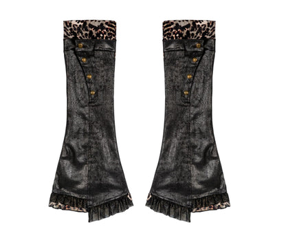 Mesh Contrast Patchwork Shorts