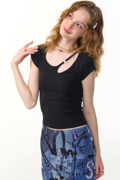 Retro Slim Halter Top