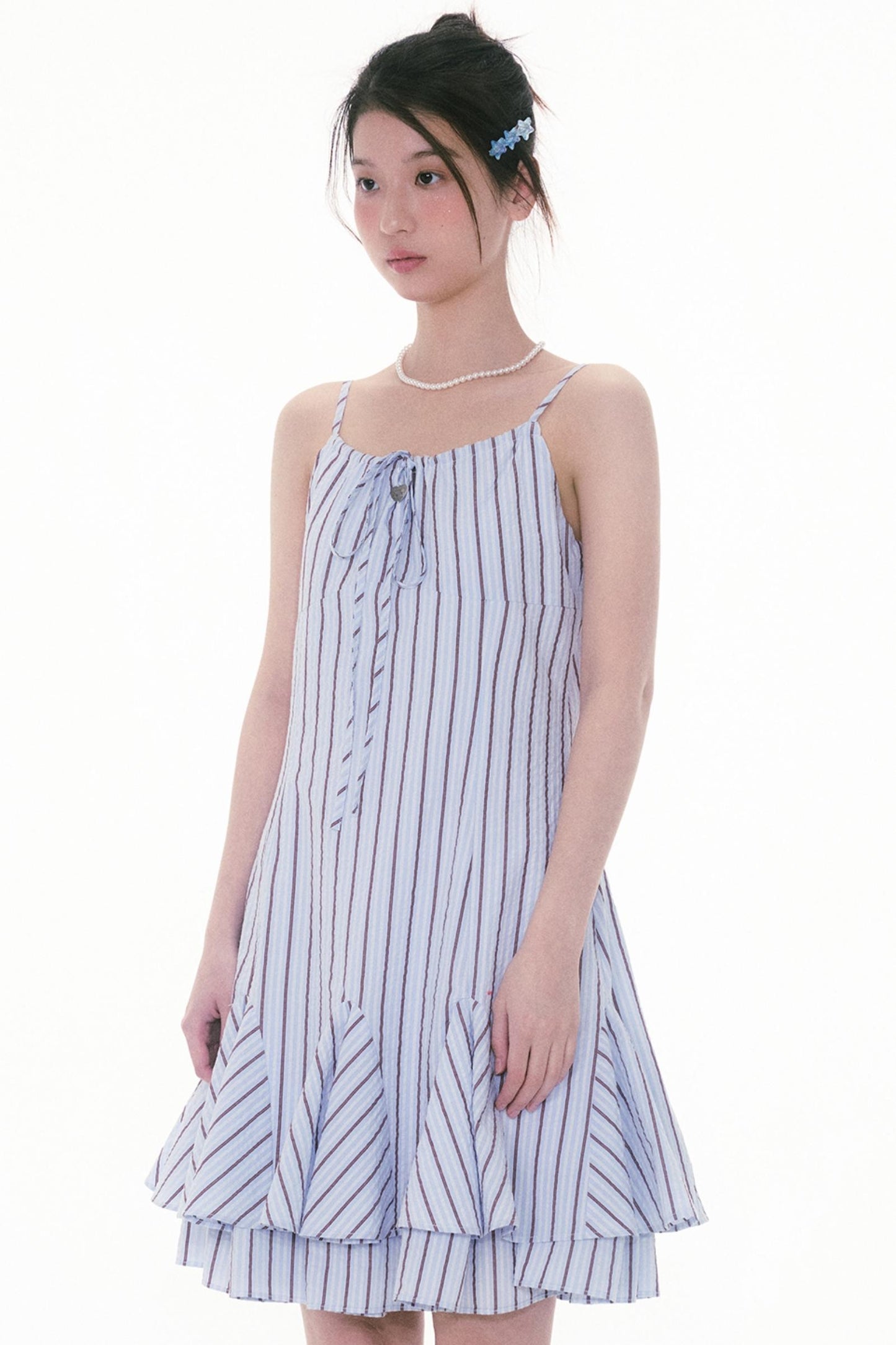 Luxury Halter Midi Dress