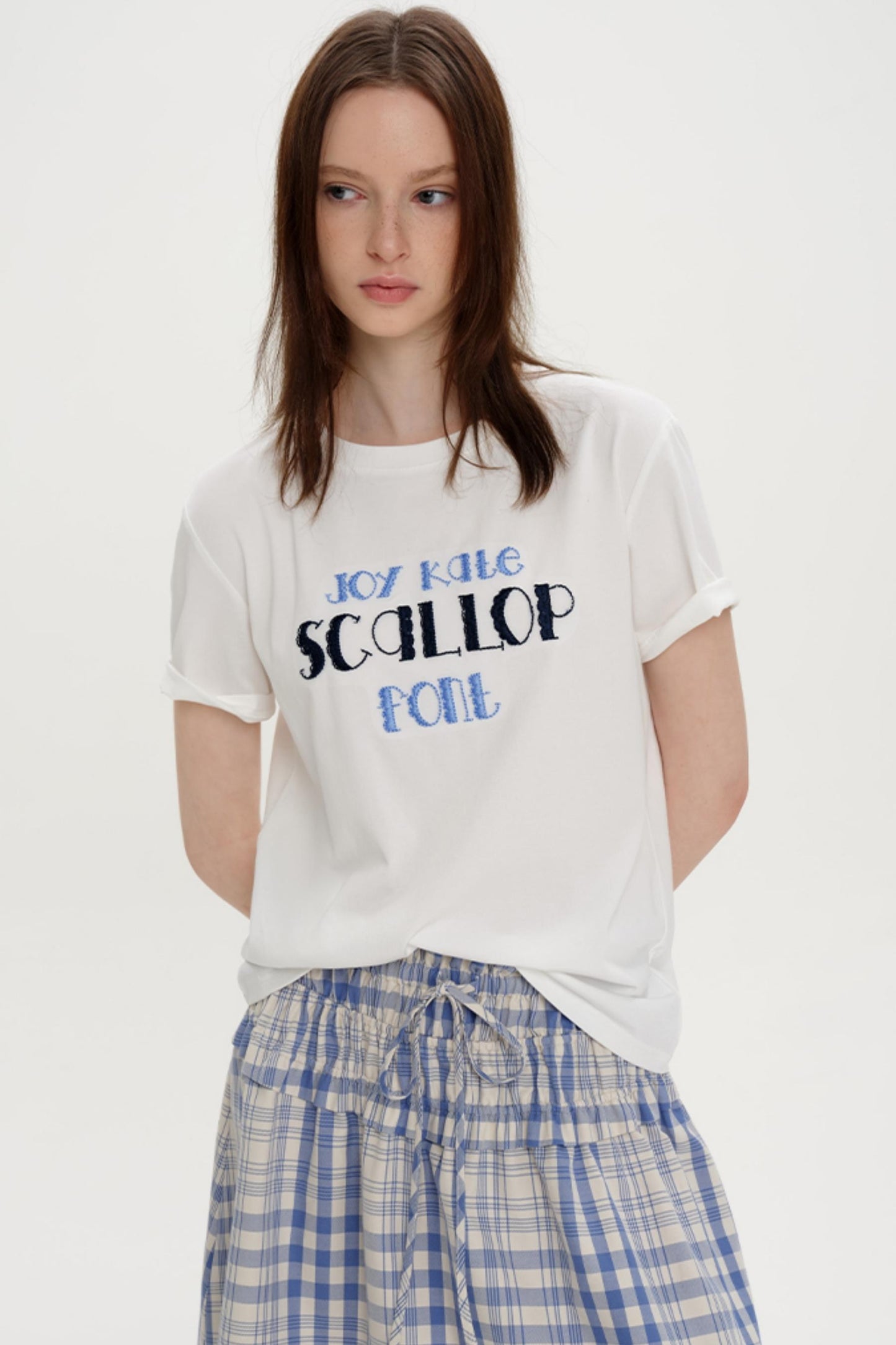 Retro Embroidered Tee