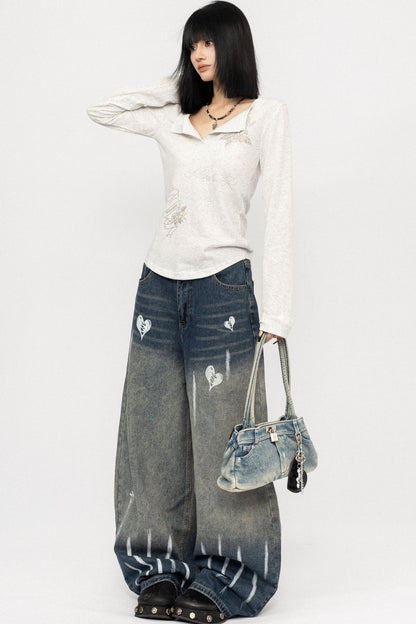 Autumn Retro Long Sleeve Tee