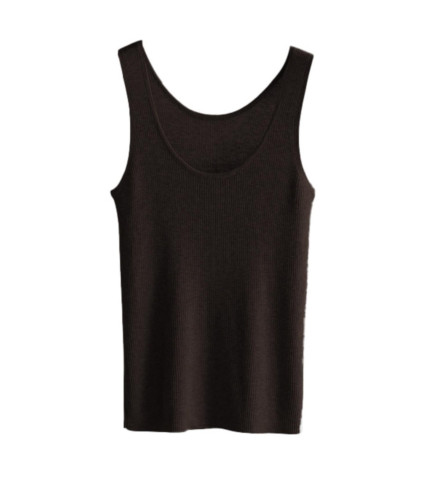 Soft Wool Knit Tank Top