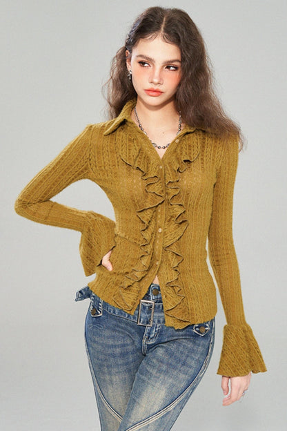 Elegant Ruffled Fairy Top