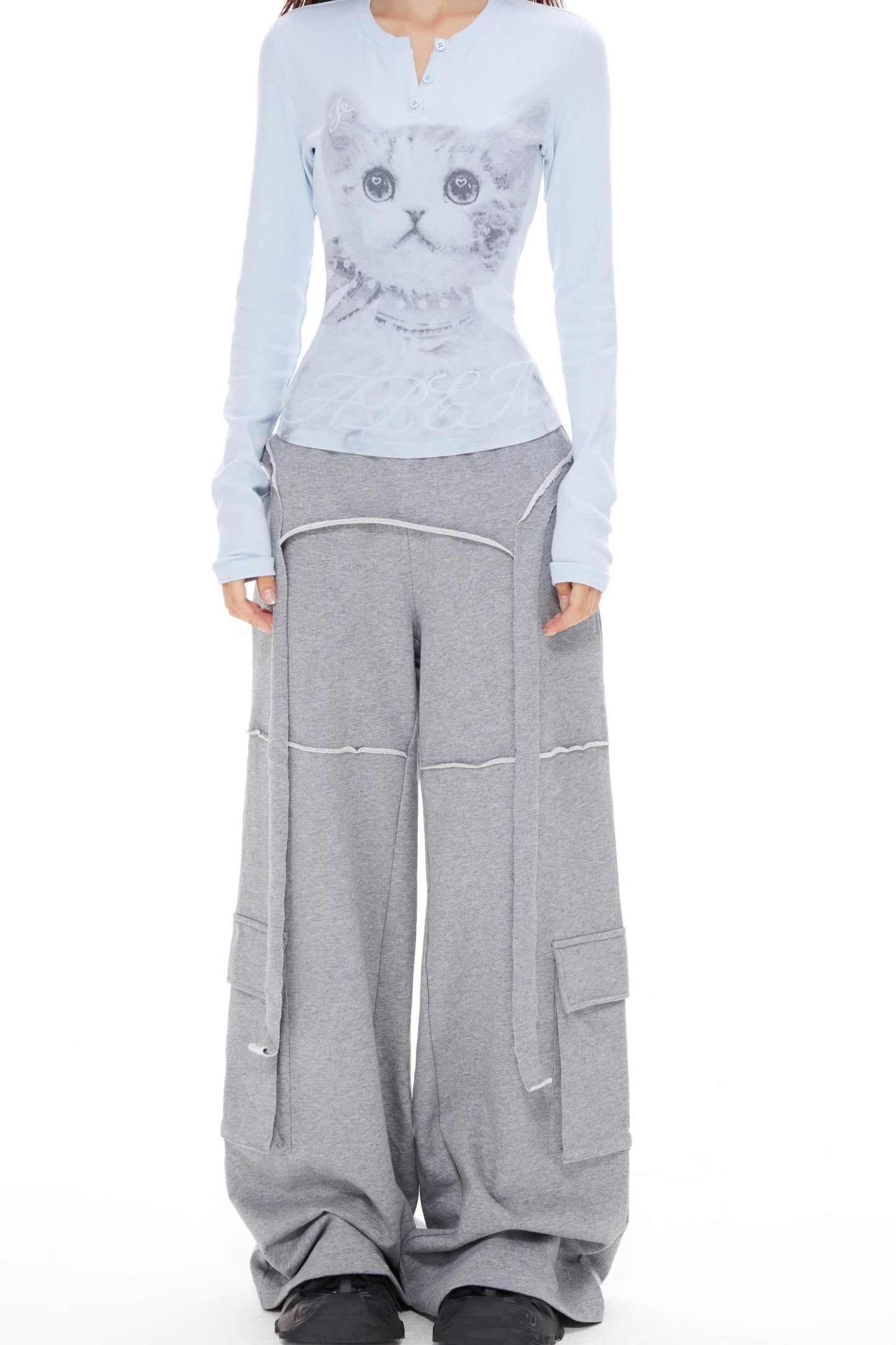 Gray Sweatpants
