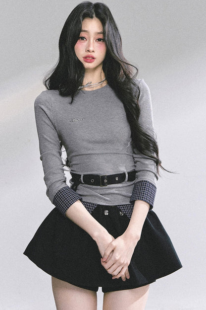 Luxury Plaid T-Shirt