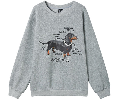 High-Waisted Loose Flared Slacks Set-Up