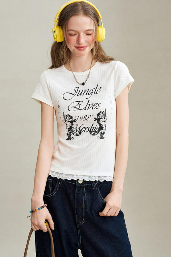 Spice Lace Tee