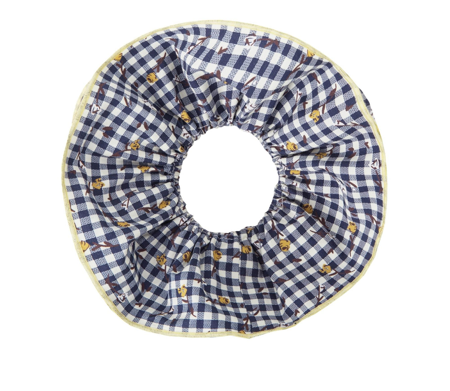 Floral Checkered Hairband