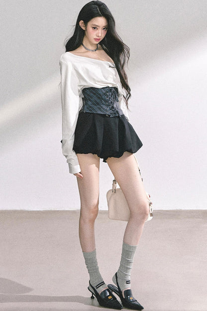 American Ivy Shoulder Top