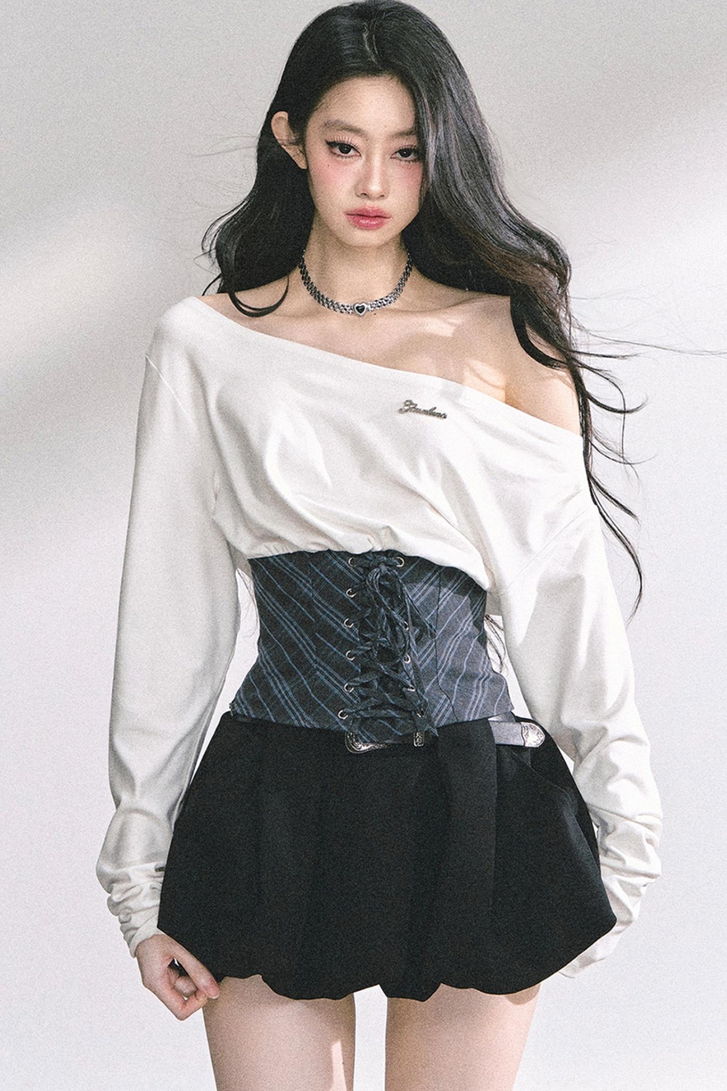 American Ivy Shoulder Top