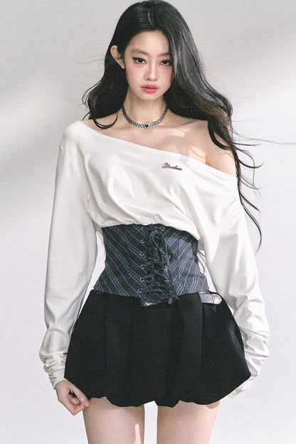 American Ivy Shoulder Top