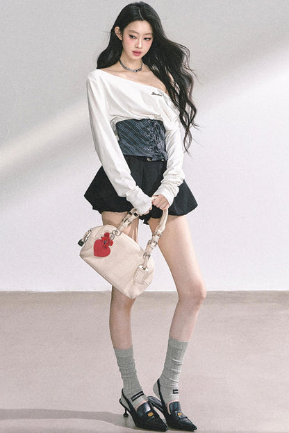 American Ivy Shoulder Top