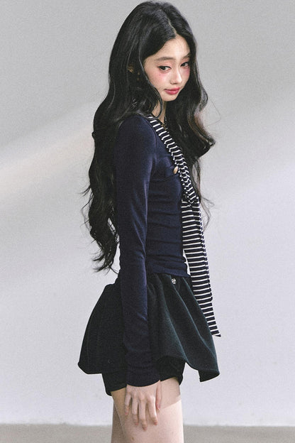 Sharp Shoulder T-Shirt