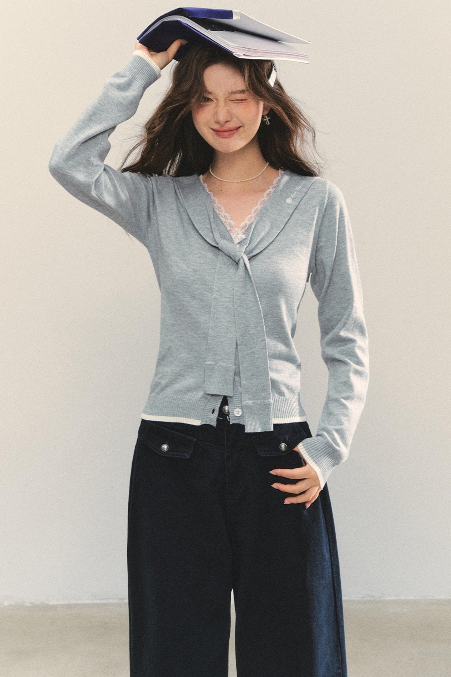 Luxe Patchwork Knit Sweater