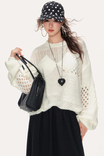 Lazy Sweet Multi-Layered Sweater