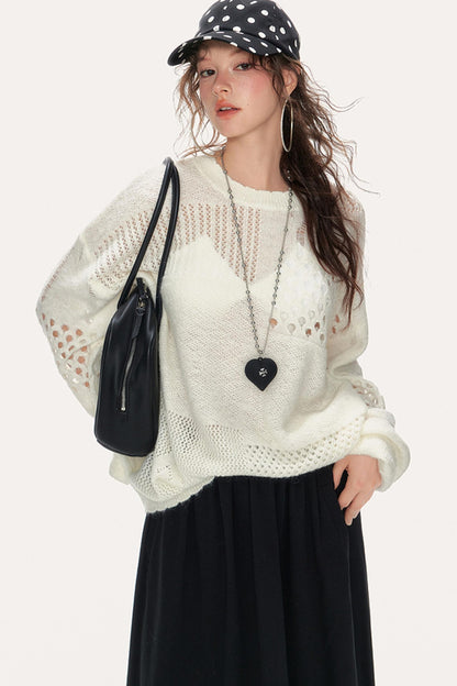 Lazy Sweet Multi-Layered Sweater