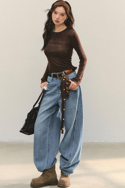 Slim Stitched Bolero Top