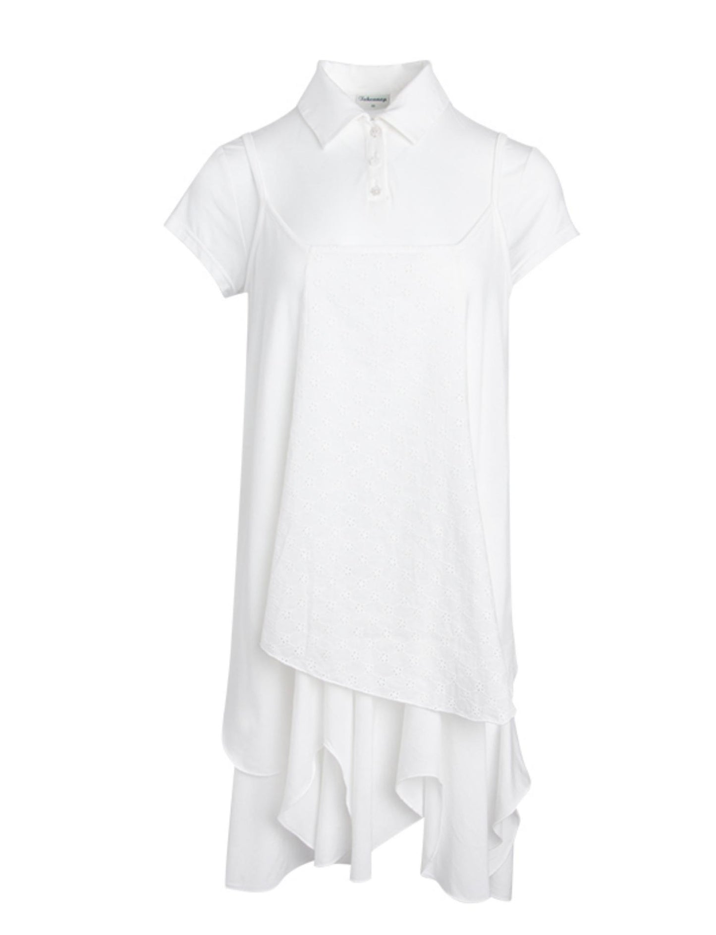 Summer Breathable Tencel Patchwork Dress Set