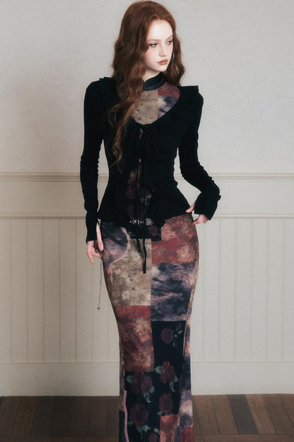 Vintage Chinese Cheongsam Dress