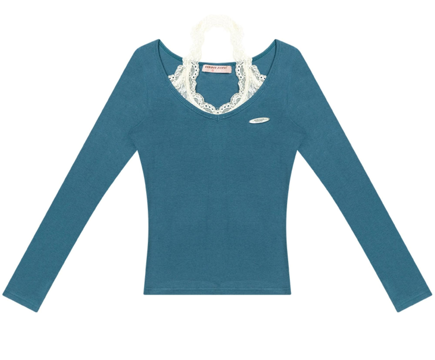 Desire Lace Halterneck Knitted Top