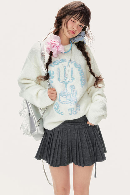 Winter Jacquard Crew Sweater