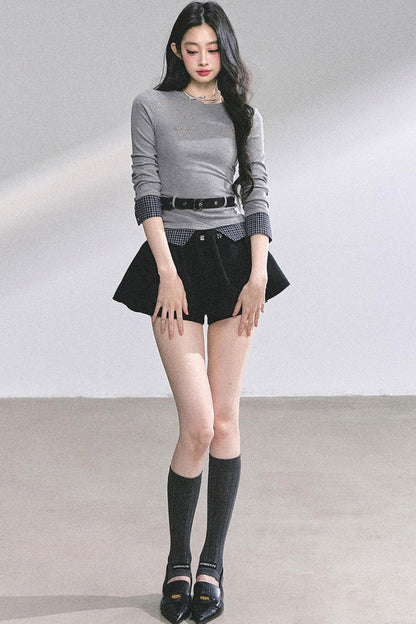 Luxury Plaid T-Shirt