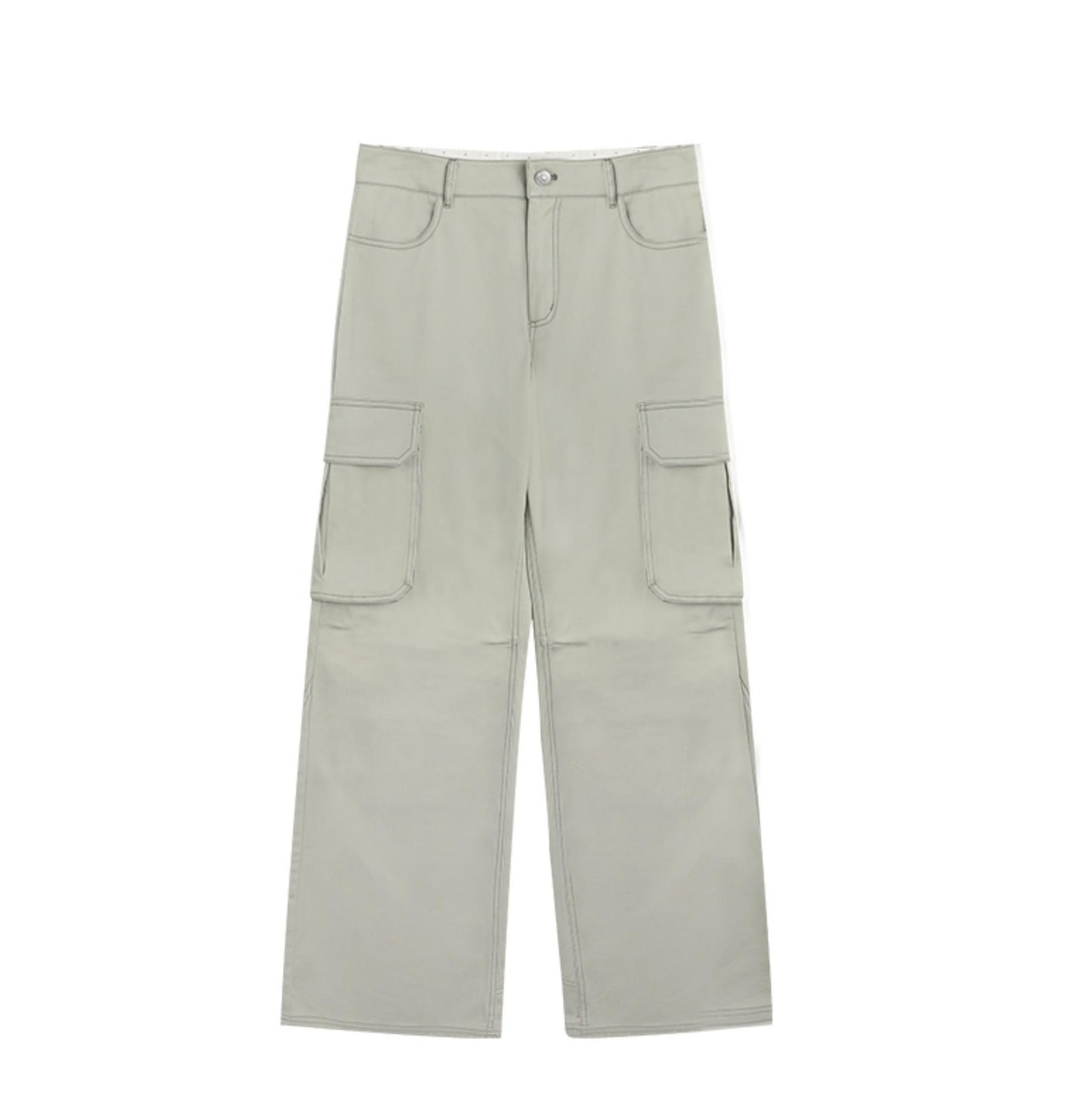 Vintage Pleated Cargo Pants
