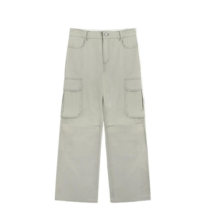 Vintage Pleated Cargo Pants