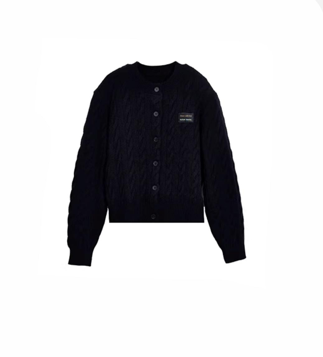 Twisted Knit Cardigan