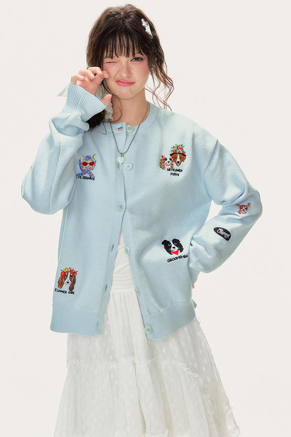 Lazy Knitwear Sweater Cardigan