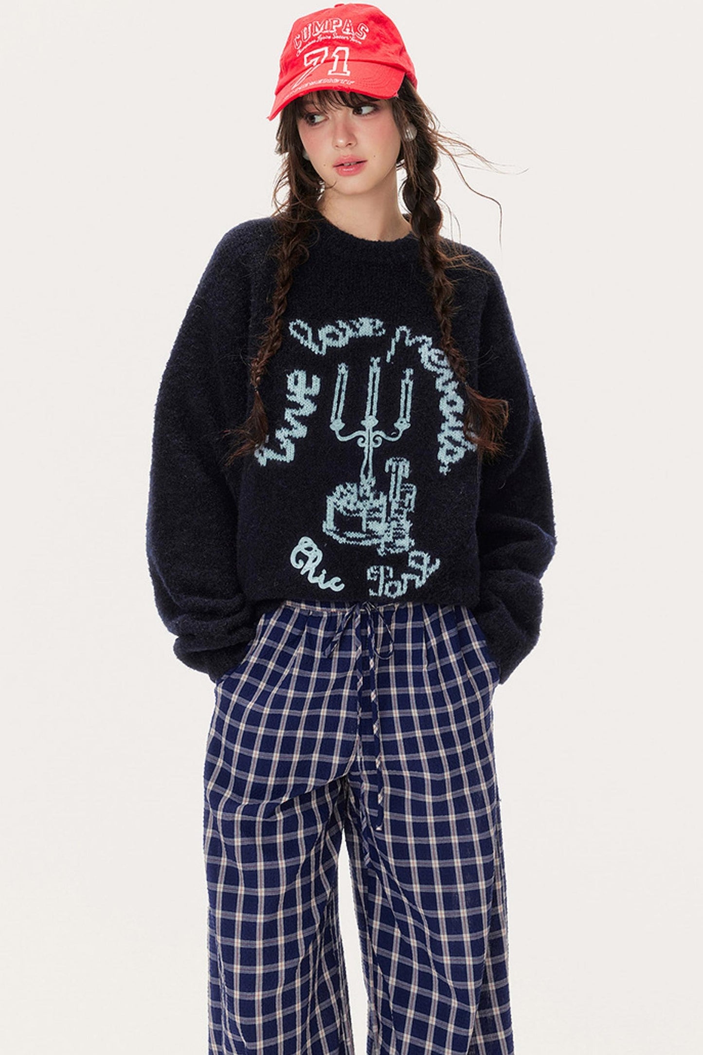 Winter Jacquard Crew Sweater