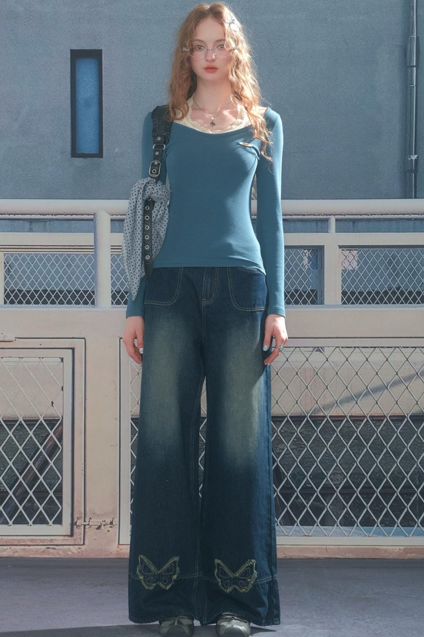 Desire Lace Halterneck Knitted Top