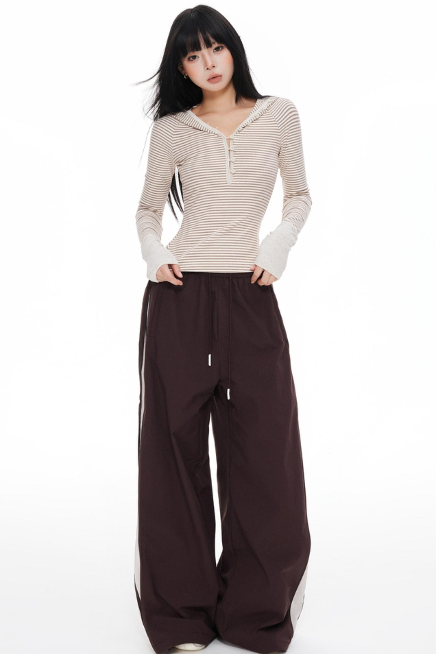 Knitted Long Sleeve T-Shirt