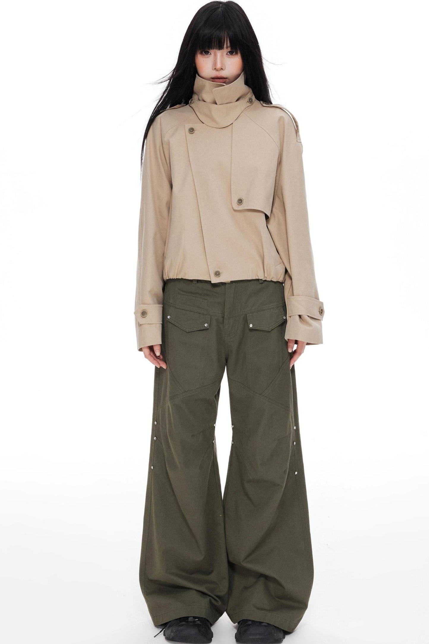 Luxury Cargo Trousers