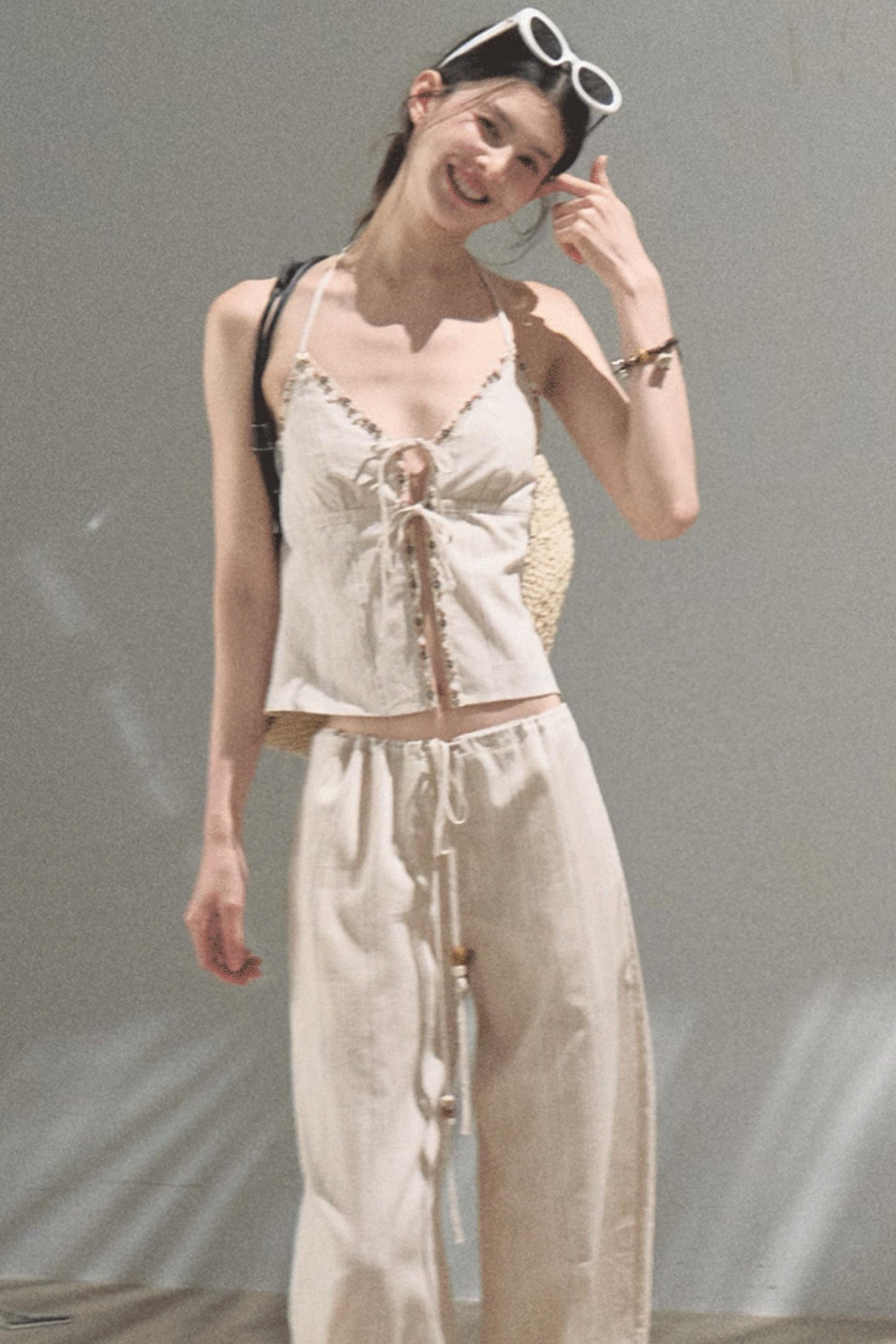 Amber Striped Pants Set-Up