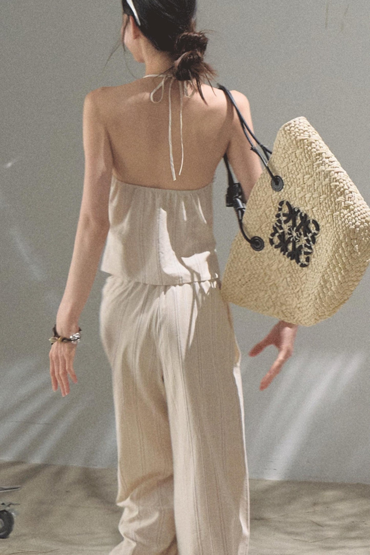 Amber Striped Pants Set-Up